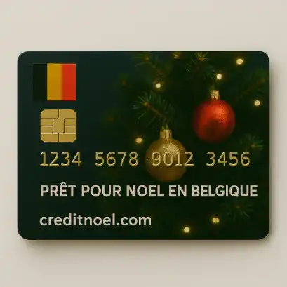 BELGIQUE CRÉDIT POUR NOËL 2025