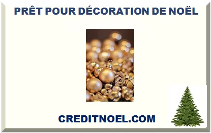 PRÊT POUR DÉCORATION DE NOËL 2025